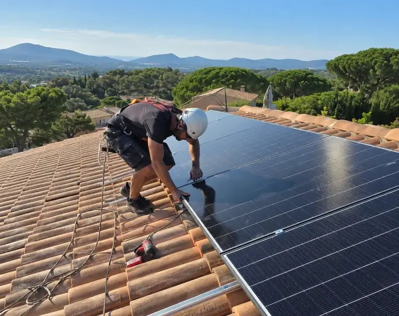 Installateur panneaux solaires Barzan — pose photovoltaïque sur toiture